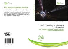 Buchcover von 2010 Sporting Challenger – Doubles