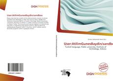 Bookcover of User:AtilimGunesBaydin/sandbox