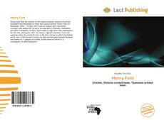 Capa do livro de Henry Foot 