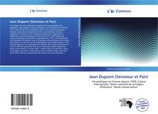 Capa do livro de Jean Dupont (Sénateur et Pair) 