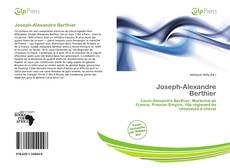 Joseph-Alexandre Berthier kitap kapağı