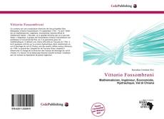 Portada del libro de Vittorio Fossombroni