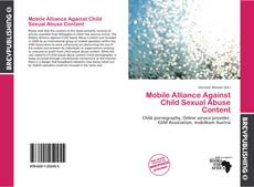 Capa do livro de Mobile Alliance Against Child Sexual Abuse Content 