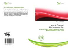 Copertina di Air to Ground Communication