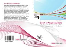 Capa do livro de Court of Augmentations 