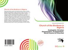 Portada del libro de Church of the Brethren in Nigeria