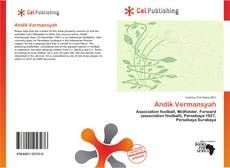 Portada del libro de Andik Vermansyah