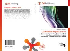 Bookcover of Cambodia Baptist Union