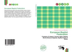 Buchcover von European Baptist Federation