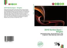 Capa do livro de 2010 Serbia Open – Singles 