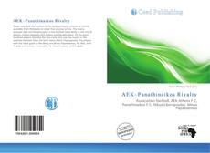 Portada del libro de AEK–Panathinaikos Rivalry