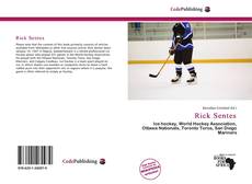 Portada del libro de Rick Sentes