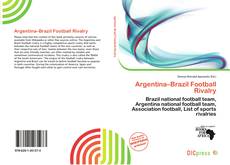 Portada del libro de Argentina–Brazil Football Rivalry