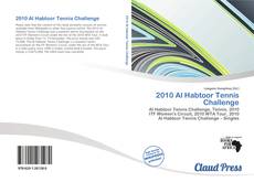 Portada del libro de 2010 Al Habtoor Tennis Challenge