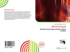 Bookcover of Marshall Ayub