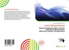 Portada del libro de Lions Vikings Rivalry