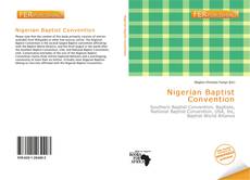 Couverture de Nigerian Baptist Convention