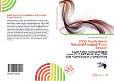 Copertina di 2008 South Korea National Football Team Season