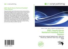 2001 South Korea National Football Team Season的封面