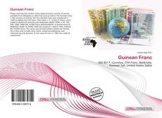 Capa do livro de Guinean Franc 