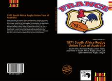 Bookcover of 1971 South Africa Rugby Union Tour of Australia