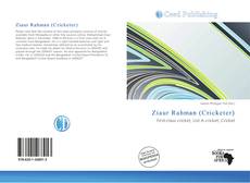 Bookcover of Ziaur Rahman (Cricketer)