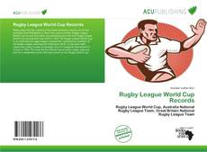 Rugby League World Cup Records kitap kapağı