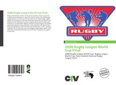 Capa do livro de 2008 Rugby League World Cup Final 