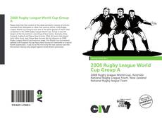 Capa do livro de 2008 Rugby League World Cup Group A 