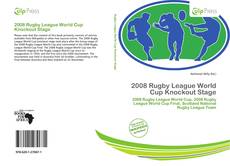 Buchcover von 2008 Rugby League World Cup Knockout Stage