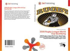 Buchcover von 2008 Rugby League World Cup Qualifying