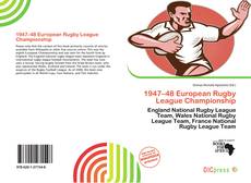 Copertina di 1947–48 European Rugby League Championship