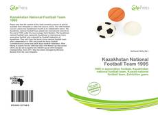 Buchcover von Kazakhstan National Football Team 1995