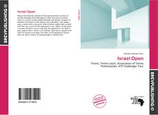 Buchcover von Israel Open