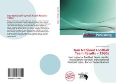 Portada del libro de Iran National Football Team Results – 1960s