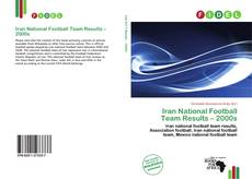 Buchcover von Iran National Football Team Results – 2000s