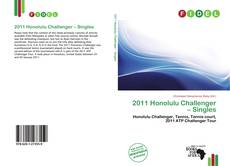 Capa do livro de 2011 Honolulu Challenger – Singles 