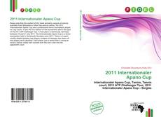 Buchcover von 2011 Internationaler Apano Cup