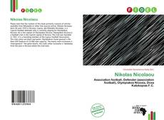 Capa do livro de Nikolas Nicolaou 