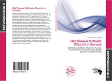 Buchcover von Old Roman Catholic Church in Europe