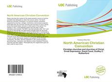 Bookcover of North American Christian Convention