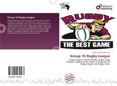 Copertina di Group 16 Rugby League