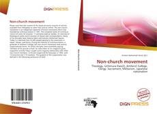 Bookcover of Non-church movement