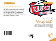 Buchcover von Peter Leitch QSM Challenge Trophy