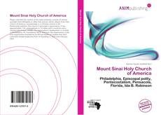 Capa do livro de Mount Sinai Holy Church of America 