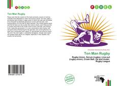 Capa do livro de Ten Man Rugby 