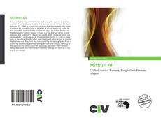 Capa do livro de Mithun Ali 