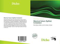 Portada del libro de Monirul Islam (Sylhet Cricketer)