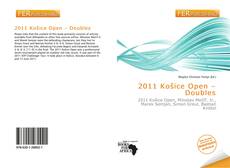 Buchcover von 2011 Košice Open – Doubles