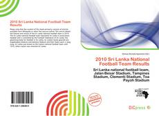 2010 Sri Lanka National Football Team Results的封面